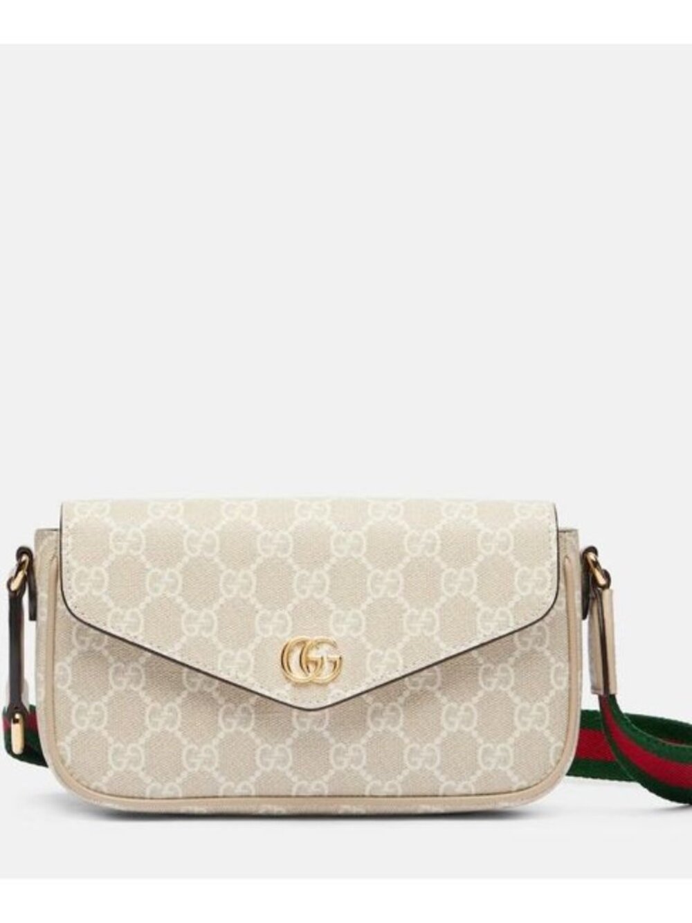 Womens Natural Ophidia Canvas Crossbody Bag - Picture 2 of 7